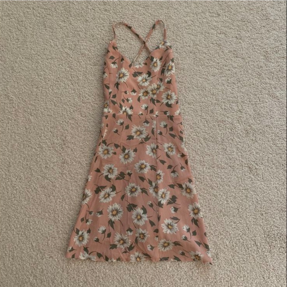SMYM pink daisy dress
